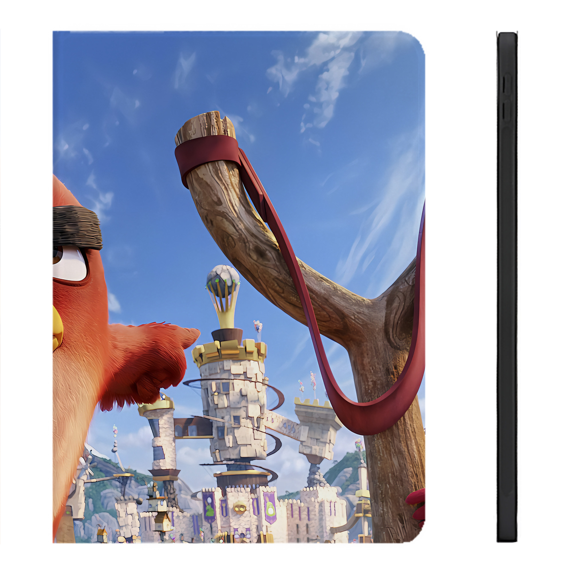 （画像用） Angry Birds アングリーバード IPadケース ペンホルダー付き ブックスタイルデザイン